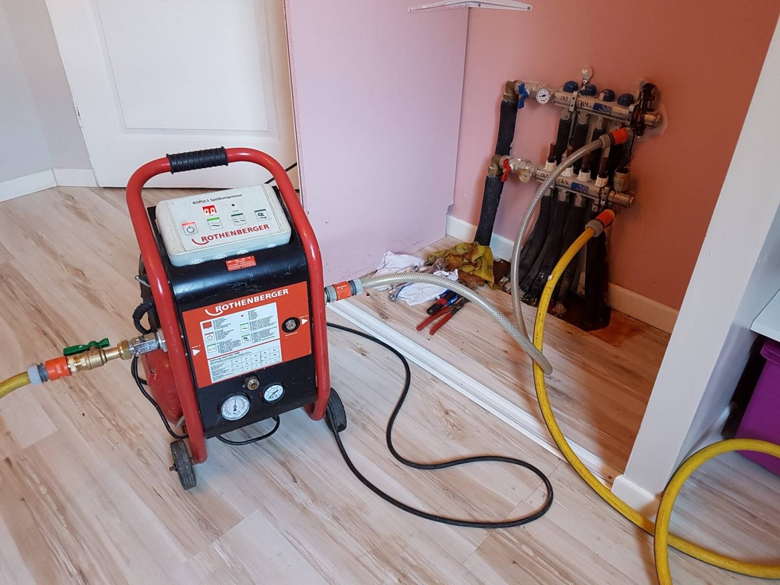 Tepeüstü Protherm Hermetik Şofben Petek Temizliği